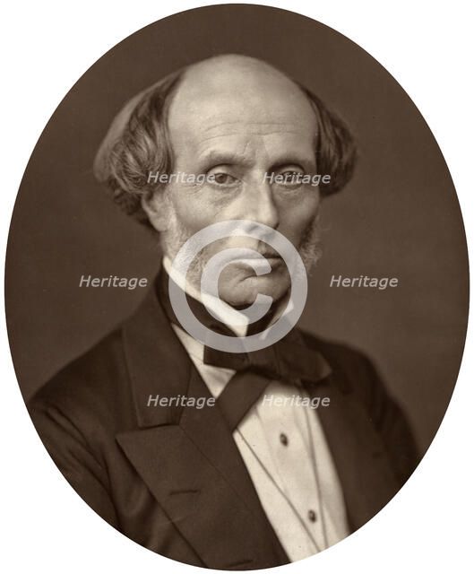 Sir Henry Manisty, judge of the High Court of Justice, 1880.Artist: Lock & Whitfield