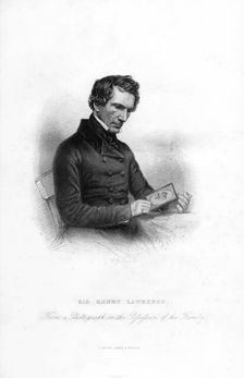 Sir Henry Montgomery Lawrence, (1806-1857), British soldier and statesman in India, 19th century.Artist: WJ Edwards