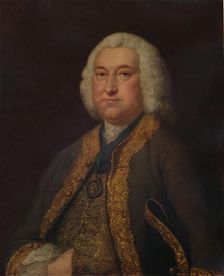 Sir Henry Bellenden 1761, (1935). Artist: Thomas Hudson