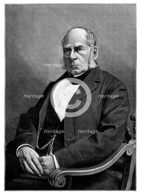 Sir Henry Bessemer, 19th century English engineer, (1900). Artist: Unknown