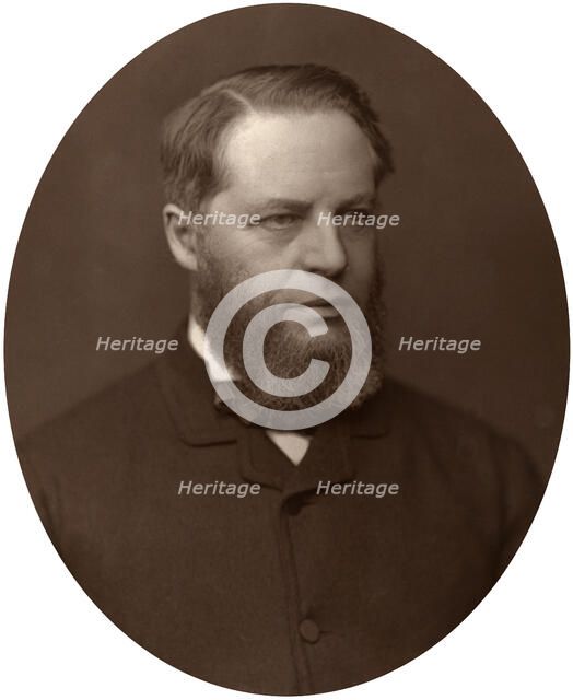 Sir Henry Charles Lopes, Judge of the High Court of Justice, 1881. Artist: Unknown