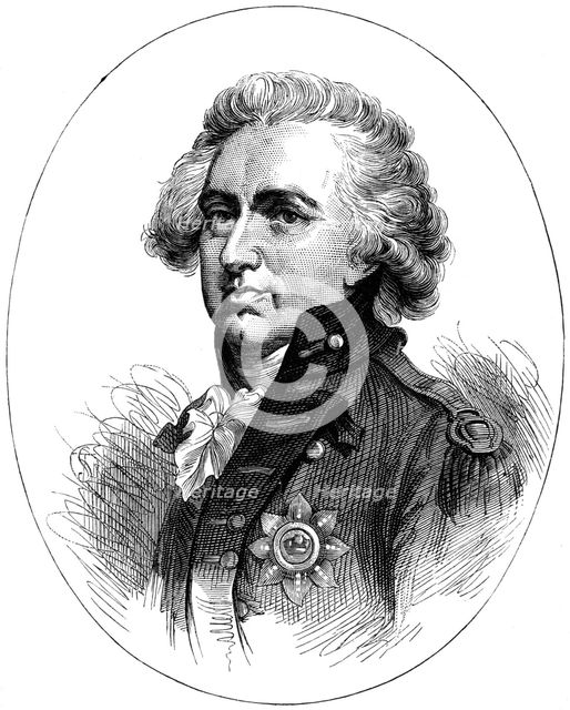 Sir Henry Clinton, 18th century British general, c1880. Artist: Unknown