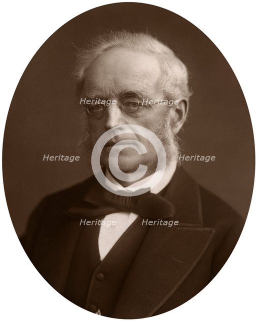 Sir Henry Cotton, Lord Justice of Appeal, 1881.Artist: Lock & Whitfield