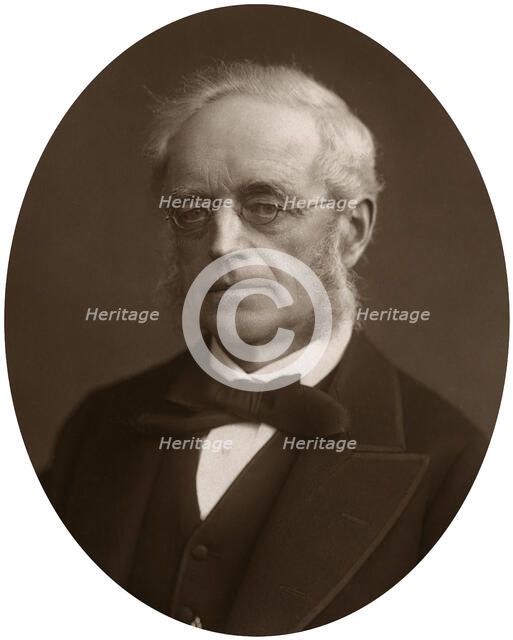 Sir Henry Cotton, Lord Justice of Appeal, 1881.Artist: Lock & Whitfield