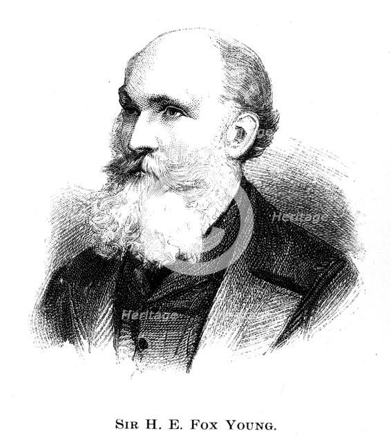 Sir Henry Edward Fox Young, (1886). Artist: Unknown