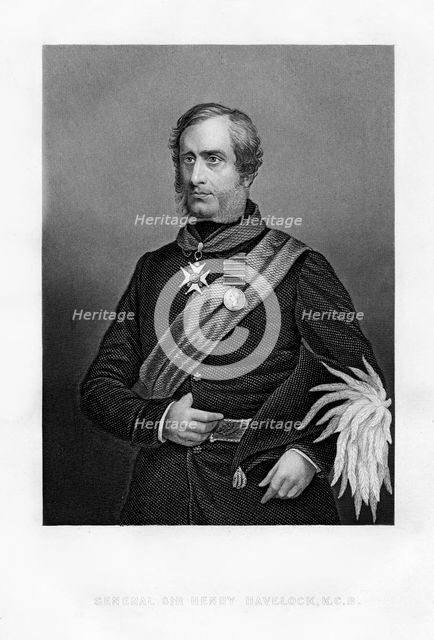Sir Henry Havelock, British general, 19th century. Artist: Unknown