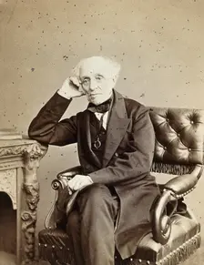 Sir Henry Holland, 1867. Creator: Ernest Edwards