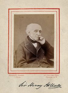 Sir Henry Holland, 1873. Creator: Barraud & Jerrard