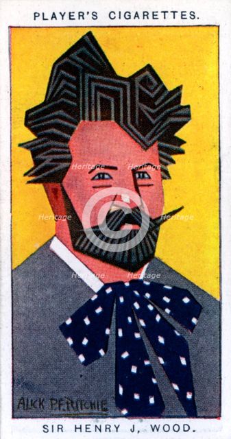 Sir Henry Joseph Wood, British conductor, 1926.Artist: Alick P F Ritchie