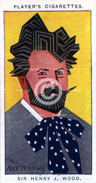 Sir Henry Joseph Wood, British conductor, 1926.Artist: Alick P F Ritchie