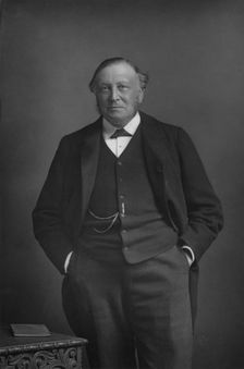 Sir Henry Roscoe c1891. Artist: W&D Downey