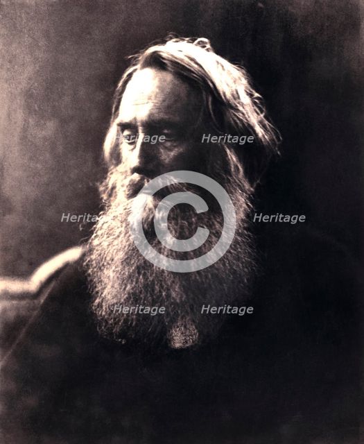 Sir Henry Taylor, 19th century English dramatist.Artist: Julia Margaret Cameron
