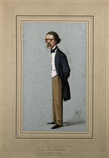 Sir Henry Thompson, 1874. Creator: Carlo Pellegrini