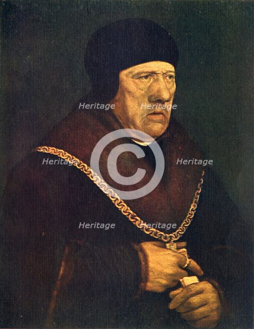 'Sir Henry Wyatt', c1537, (1909). Artist: Hans Holbein the Younger.