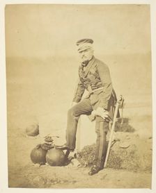 Sir Henry William Barnard (1799-1857), General, Chief of Staff; Taken at the Crimea, 1855. Creator: Roger Fenton