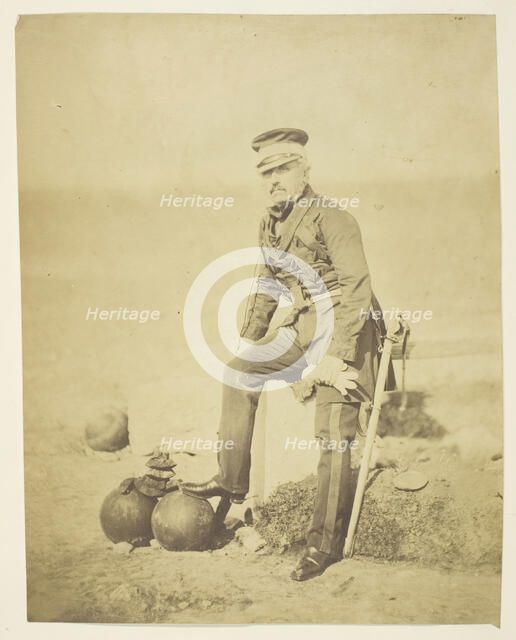 Sir Henry William Barnard (1799-1857), General, Chief of Staff; Taken at the Crimea, 1855. Creator: Roger Fenton.