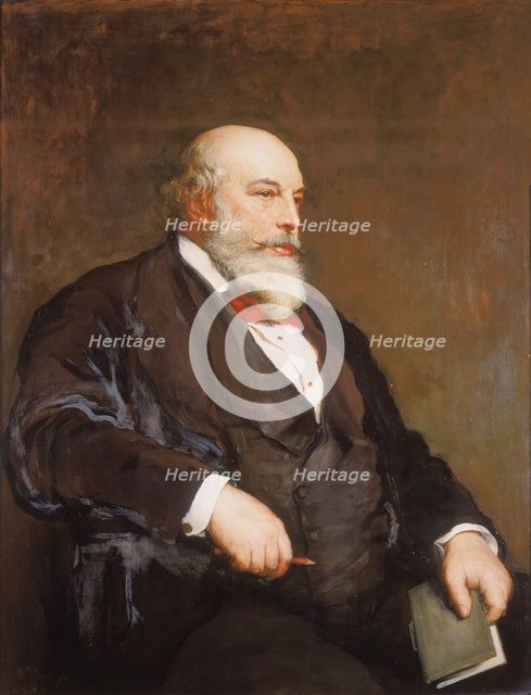 'Sir Horace Jones', 1886. Artist: Walter William Ouless