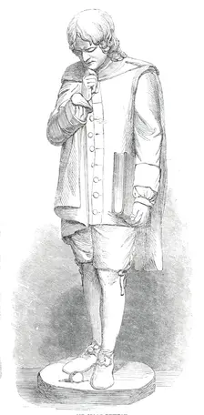 Sir Isaac Newton, 1860. Creator: Unknown