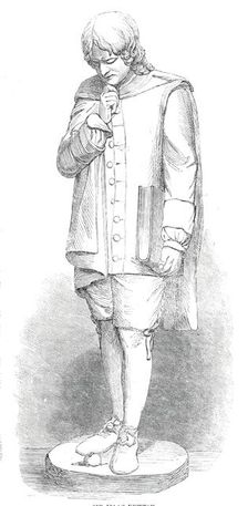 Sir Isaac Newton, 1860. Creator: Unknown