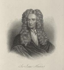Sir Isaac Newton, c1700, (1834-1837). Creator: Samuel Freeman