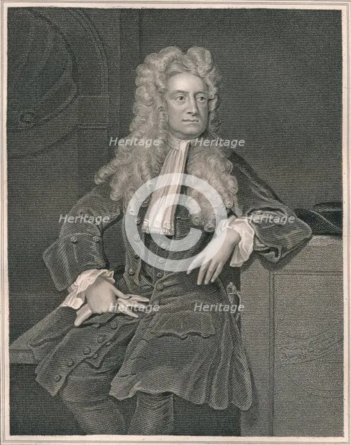 'Sir Isaac Newton', c1700, (early-mid 19th century).  Creator: William Thomas Fry.
