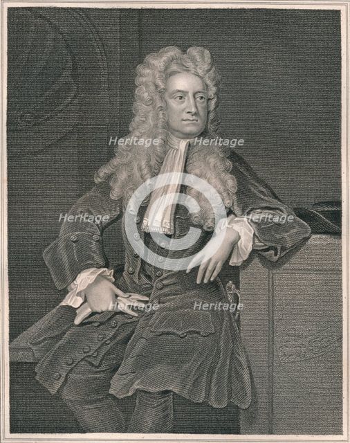 'Sir Isaac Newton', c1700, (early-mid 19th century).  Creator: William Thomas Fry.