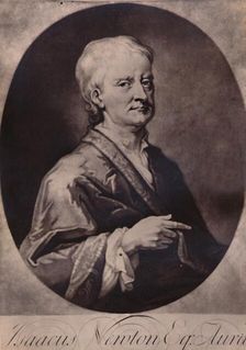 Sir Isaac Newton, English mathematician and physicist, early 18th century (1894). Artist: Jean Simon