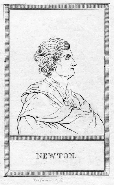 Sir Isaac Newton, English mathematician, astronomer and physicist. Artist: Unknown
