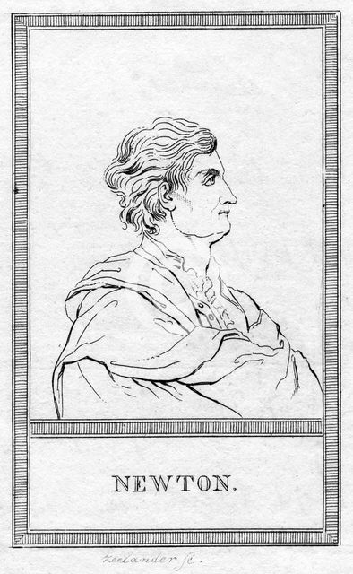 Sir Isaac Newton, English mathematician, astronomer and physicist. Artist: Unknown