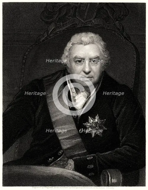 'Sir J Banks', 19th century. Artist: CE Wagstaff
