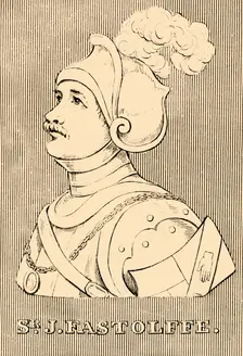 Sir J. Fastolffe (1380-1459), 1830. Creator: Unknown