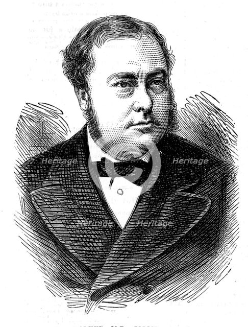 Sir J. Holker, M.P., Solicitor-General, 1874. Creator: Unknown.