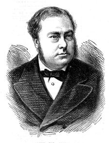 Sir J. Holker, M.P., Solicitor-General, 1874. Creator: Unknown