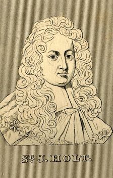 Sir J. Holt (1642-1710), 1830. Creator: Unknown