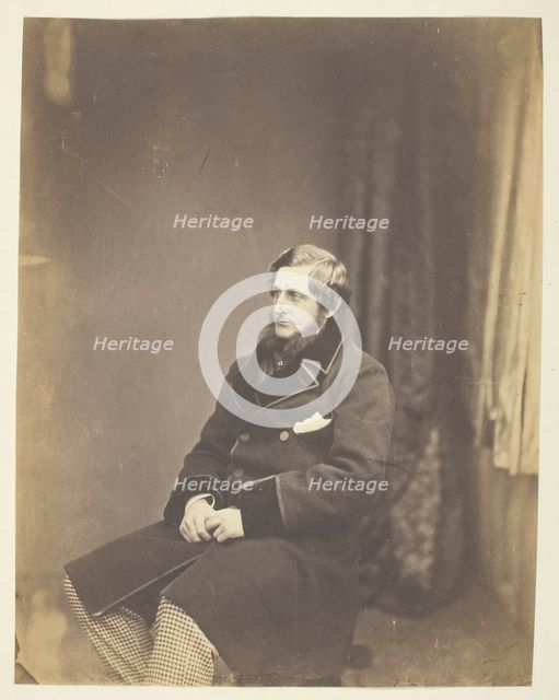 Sir J. Montagu Steele (1820-1890), Military Secretary, Crimea, 1855. Creator: Roger Fenton.
