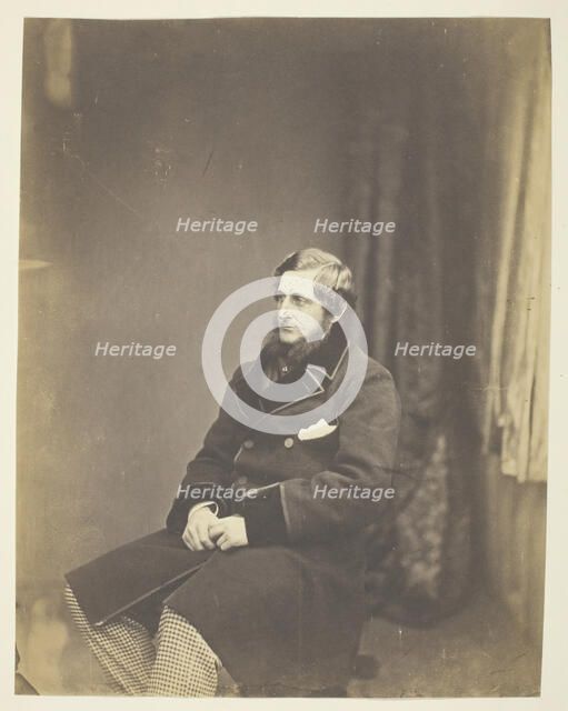 Sir J. Montagu Steele (1820-1890), Military Secretary, Crimea, 1855. Creator: Roger Fenton.