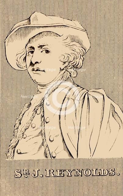 'Sir J. Reynolds', (1723-1792), 1830. Creator: Unknown.