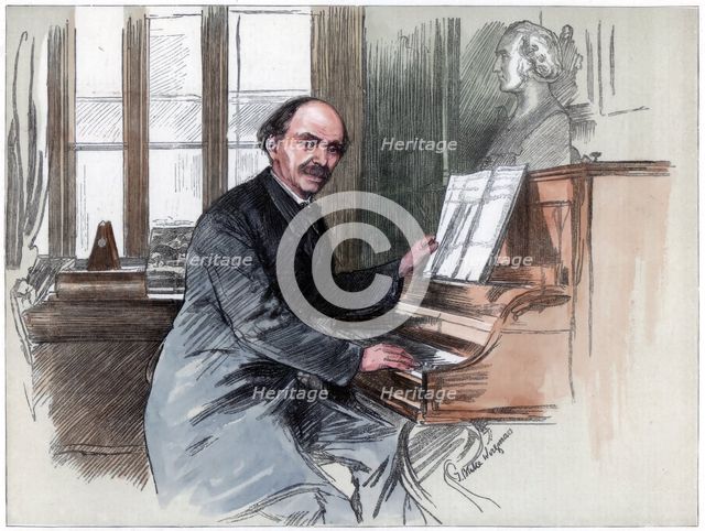 Sir Julius Benedict, musical composer and conductor, 1884. Artist: Unknown