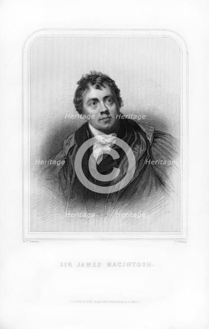 Sir James Mackintosh, Scottish writer and philosopher, (1870).Artist: S Freeman