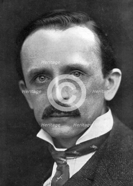 Sir James Matthew Barrie, Scottish novelist and dramatist, 1910.Artist: GC Beresford
