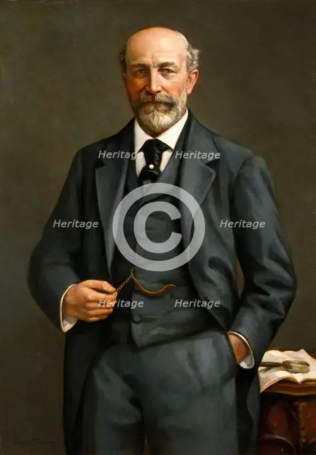 Sir James Cantlie (1851-1926), writer on tropical medicine, c1925. Creator: Harry Herman Salomon.