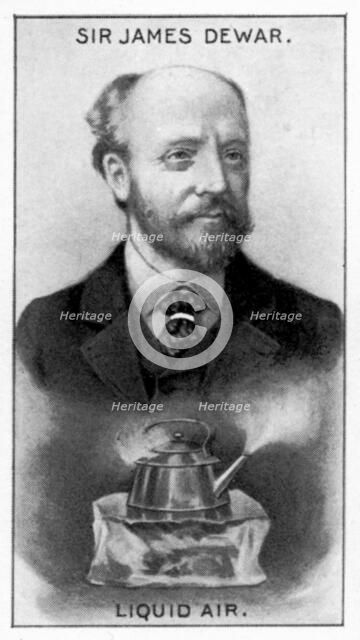 Sir James Dewar, Scottish chemist and physicist, (c1924). Artist: Unknown