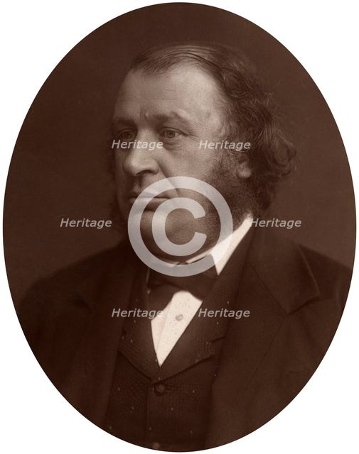 Sir James Fitzjames Stephen, Judge of the High Court of Justice, 1882.Artist: Lock & Whitfield