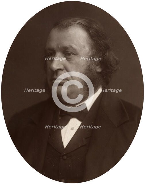 Sir James Fitzjames Stephen, Judge of the High Court of Justice, 1882.Artist: Lock & Whitfield