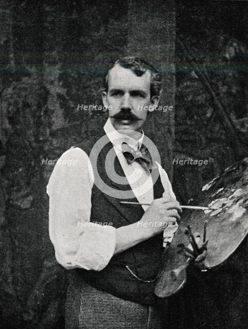 Sir James Jebusa Shannon (1862-1923), Anglo-American artist, 1898. Artist: Unknown