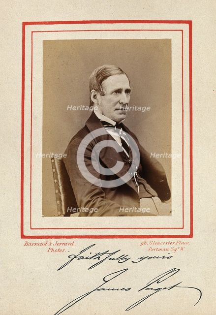 Sir James Paget, 1877. Creator: Barraud & Jerrard.