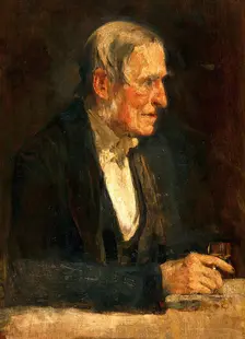 Sir James Paget Bt. (1814-1899), surgeon and pathologist, 1897. Creator: Solomon Joseph Solomon