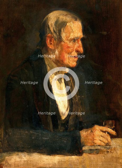 Sir James Paget Bt. (1814-1899), surgeon and pathologist, 1897. Creator: Solomon Joseph Solomon.