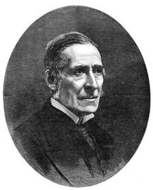 Sir James Paget, Bart., F.R.S., President of the International Medical Congress, 1881. Creator: Unknown