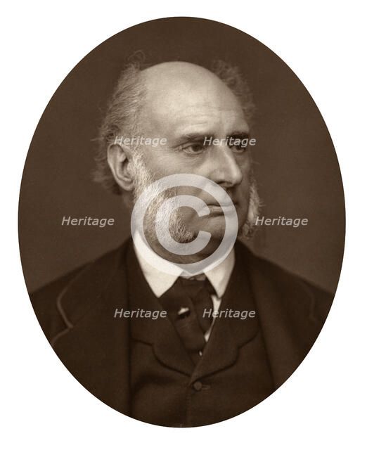 Sir James Plaisted Wilde, judge of the Court of Arches, 1880.Artist: Lock & Whitfield